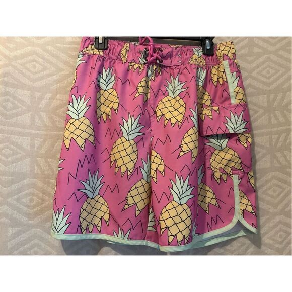 Sovereign‎ Code Los Angeles Pineapple Print Swim Trunks Shorts - Picture 4 of 9